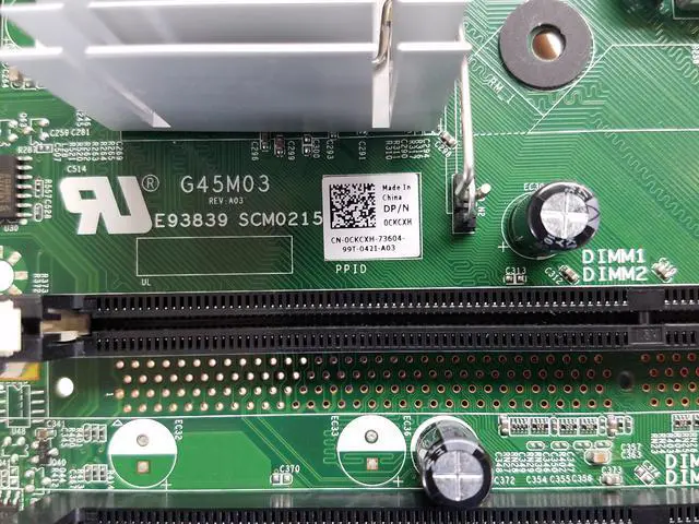 Alt view image 6 of 12 - Dell Ckcxh System Board For Vostro 220S Desktop
