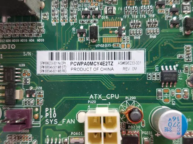 Alt view image 6 of 7 - Hp 696233-001 System Board For Pavilion P6 P7 Joshua H61 Desktop Motherboard S1156
