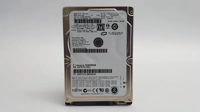 Alt view image 2 of 4 - Fujitsu Mhy2160bh 160Gb 5400Rpm 8Mb Buffer 2.5Inch Sata Notebook Hard Drive