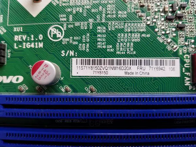 Alt view image 4 of 6 - Lenovo 71Y6942 ThinkCentre M70e LGA 775/Socket T DDR3 Desktop Motherboard