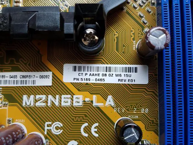 Alt view image 5 of 5 - HP IVY8-GL6  5189-0465 DESKTOP MOTHERBOARD  51890465