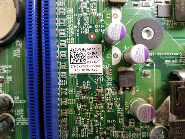 Alt view image 4 of 4 - Genuine Dell Optiplex 9010 PC Desktop System Motherboard KV62T