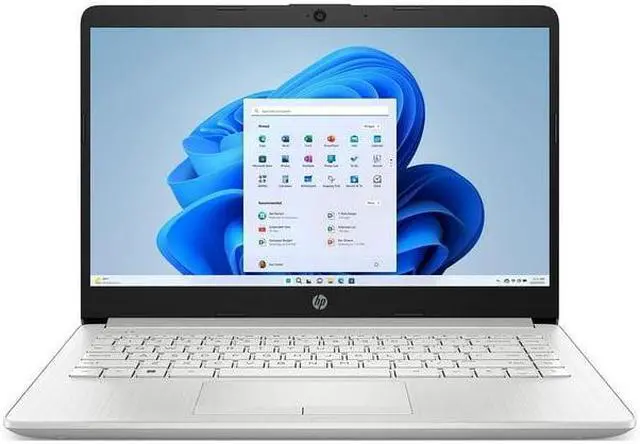 Alt view image 6 of 11 - HP Stream Laptop 14 inch Intel N4120 4GB 64GB 1 Year Microsoft 365 Windows 11 Silver