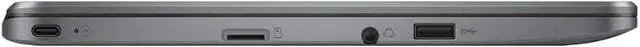 Alt view image 4 of 20 - Asus Chromebook 11.6" Laptop (Intel Celeron, 4GB RAM, 16GB eMMC, Chrome OS) - Gray (CX22NA-BCLN4)