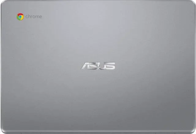 Alt view image 3 of 20 - Asus Chromebook 11.6" Laptop (Intel Celeron, 4GB RAM, 16GB eMMC, Chrome OS) - Gray (CX22NA-BCLN4)