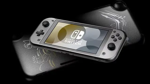 Alt view image 4 of 8 - Nintendo Nintendo Switch Lite Dialga & Palkia Edition Gray