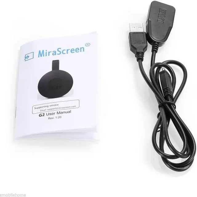 Alt view image 7 of 7 - MiraScreen G2 2.4GHz Wireless HDMI Dongle Adapter USB for HDTV Display