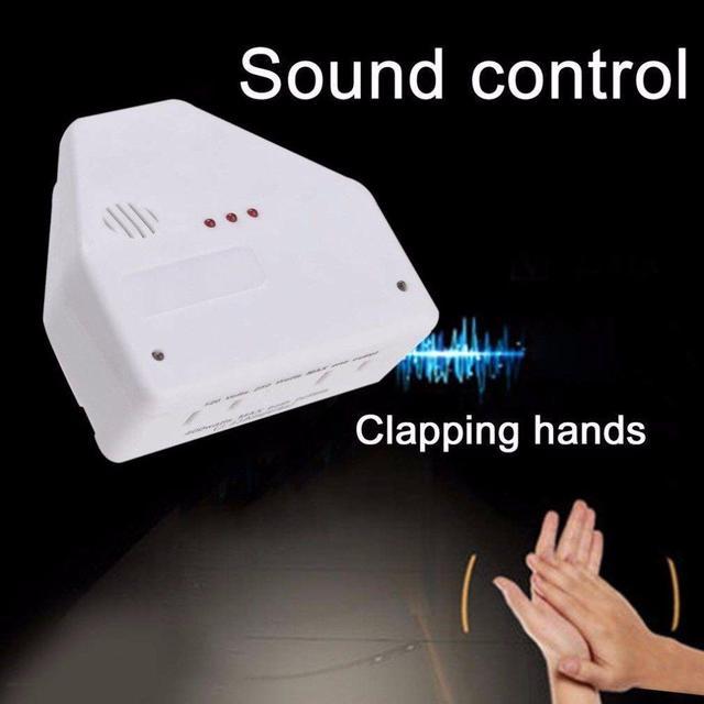 Wall Switch The Clapper Voice Switch Clap Sound Activated On/Off