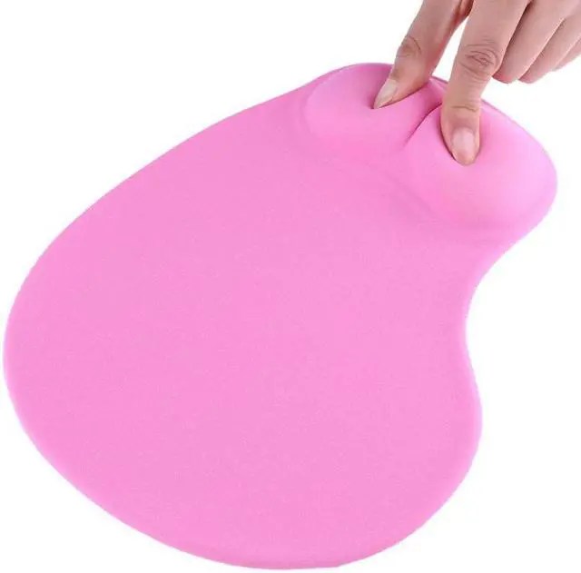Alt view image 4 of 6 - Mouse Pads 3D With Wrist Rest Support Mouse Pad Silicone Gel Hand PU Anti-slip Hand Pillow Memory Cotton Gaming Mouse Pad Mat