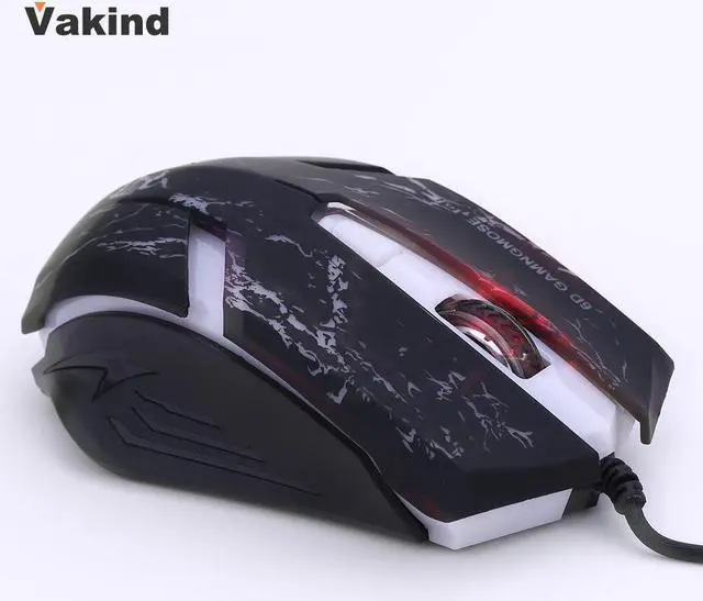 Alt view image 4 of 6 - Professional Gaming mouse Optical Wired Mouse Adjustable DPI 6 Buttons 7 color Light Plug  &  Play For Pro Gamer