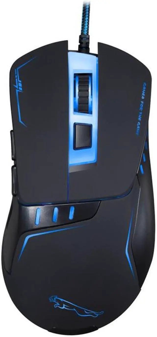 Alt view image 2 of 6 - Professional USB Wired 5500DPI Resolution 6 Buttons Mouse Support LED Gaming Mouse For PC Laptop Retail Package