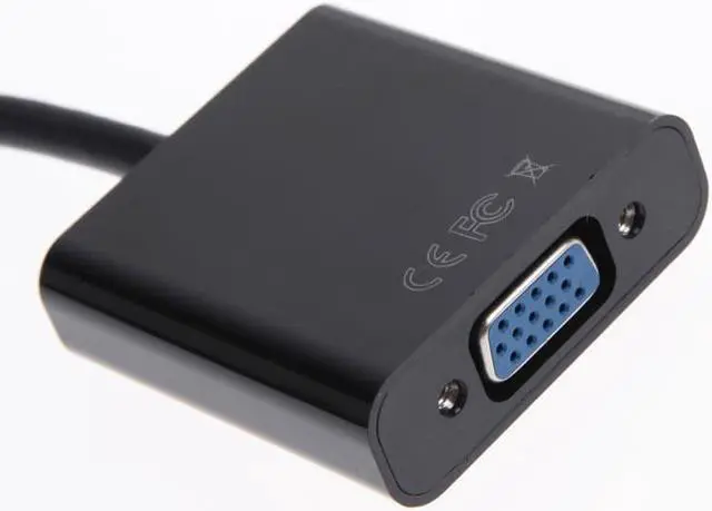 Alt view image 4 of 6 - Full HD 1080P  DVI-D to VGA Adapter Cable 24+1 25 Pin DVI Male to 15 Pin VGA Female Video Converter Connector for PC Computer