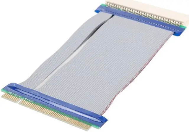 Alt view image 2 of 6 - 19cm Length PCI Extension Cable Sound Card Network Graphic Card Extender Converter Flat Ribbon Extension Cable Connector New