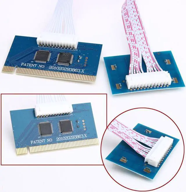 Alt view image 3 of 6 - Newest High Quality PCI Motherboard Analyzer Diagnostic Tester Post Test Card for PC Laptop Desktop