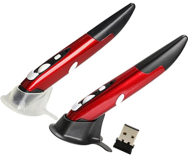 Optical Pen Computer Hot Sale New Mini USB 2.4GHz Wireless Optical Pen Air Mouse Adjustable ...
