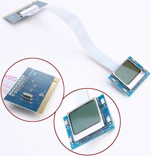 Alt view image 2 of 6 - Newest High Quality PCI Motherboard Analyzer Diagnostic Tester Post Test Card for PC Laptop Desktop