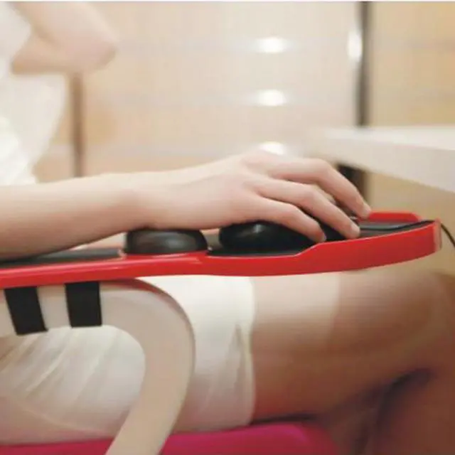 Alt view image 4 of 6 - Ergonomic Desk Attachable Computer Table Arm Support Mouse Pad Arm Wrist Rest Pad Mat Hand Shoulder Protect Pad Chair Extender