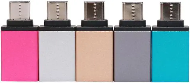 Alt view image 2 of 6 - New Metal USB-C Type C Male to USB 3.0 Female Converter Adapter OTG Function For Macbook For Google Chromebook Oneplus Two