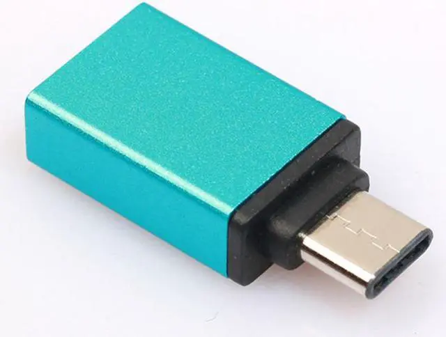 Alt view image 5 of 6 - New Metal USB-C Type C Male to USB 3.0 Female Converter Adapter OTG Function For Macbook For Google Chromebook Oneplus Two