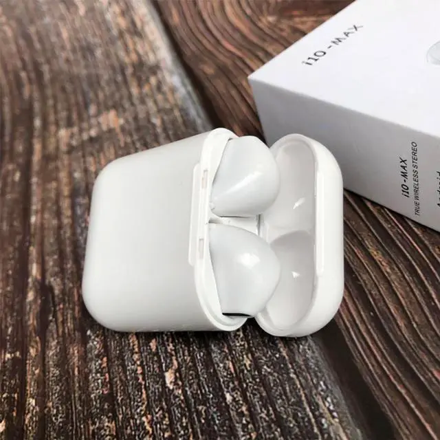 Alt view image 4 of 6 - Wireless Bluetooth i10 max tws pods i10 tws Air Ear Earphones Earbuds Headset with Charging Box for Apple iPhone android