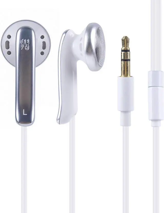 Alt view image 2 of 6 - Hifi In Ear Earphone High Qaulity Bass Dynamic Flat Head 3.5mm Earbuds Headset