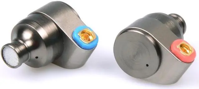 Alt view image 3 of 6 - Audio T2 3.5mm In Ear Earphone Double Dynamic Drive HIFI Earphone Bass DJ Metal Earphone MMCX Detachable Headset T515/T1