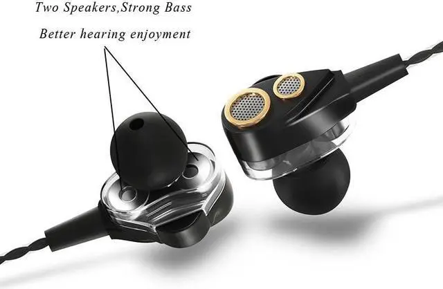 Alt view image 5 of 6 - Four Speakers 6D Surround Sound  Bluetooth Earphones With TF Card Play Stereo Bass Sport Wireless Headphone For Mobile Phone