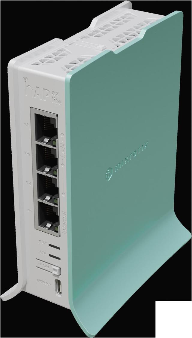 Routeur/Point d'accès 2.4 GHz WiFi 6 MikroTik hAP ax lite L41G-2axD