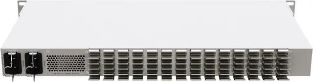 Alt view image 3 of 4 - Mikrotik CRS326-4C+20G+2Q+RM. 20 x 2.5G ETH Ports, 4 x Combo (10G RJ45 or SFP+), 2 x 40G QSFP+ Cages, 1 x 100Mbit Management, RouterOS L6, 1U RM, Dual redundant PSU