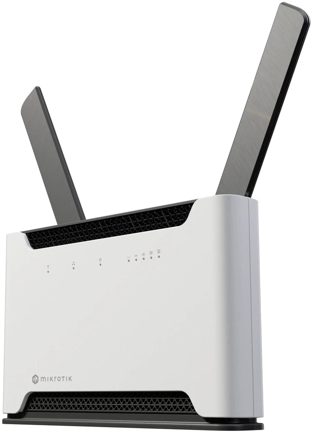 Main image of MikroTik H53UiG-5HaxQ2HaxQ Chateau PRO ax Wi-Fi 6 Router, Quad-Core 2.2 GHz CPU, 4x4 MIMO, 5 Gigabit Ethernet Ports, USB 3.0 for Media Server or LTE Backup