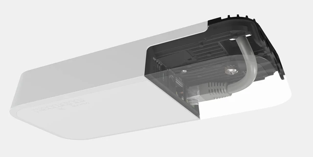 Alt view image 2 of 4 - MikroTik wAPG-5HaxD2HaxD wAP ax Weatherproof Wi-Fi 6 Access Point, Dual-Band 2x2 MIMO, Gigabit Ethernet, PoE-In, RouterOS v7, Enhanced Security, and Centralized Management