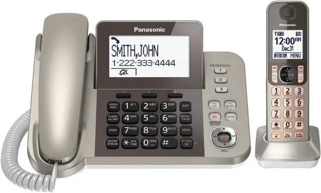Main image of Panasonic KX-TGF350N Corded / Cordless Dect 1 Handset Landline Telephone