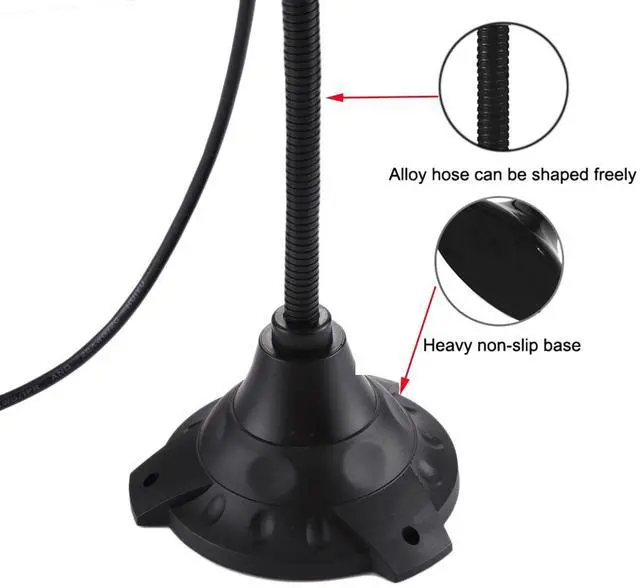 Alt view image 3 of 11 - 4.0 Mega Pixels USB 2.0 Driverless Desktop Laptop Camera / Webcam with Mic