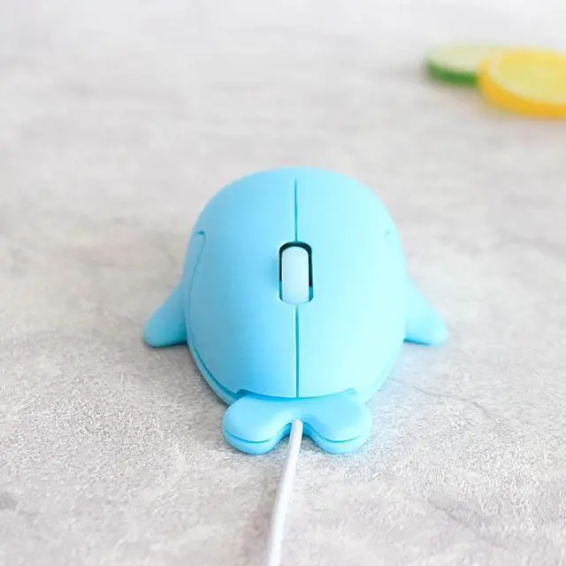 Alt view image 5 of 7 - Cute Cartoon Wired Mouse Girl Office Home Laptop  Mouse(Pink)