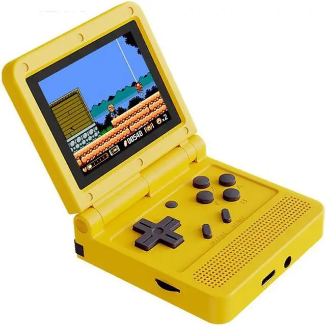 Main image of Powkiddy V90 3.0 inch IPS Screen 64-bit Retro Handheld Game Console with 16GB Memory (Yellow)