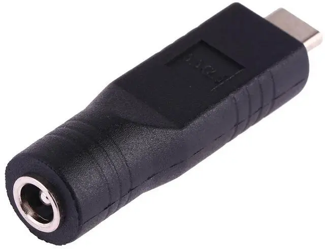 Main image of 5.5 x 2.5mm Female to USB-C / Type-C Male Plug Adapter Connector