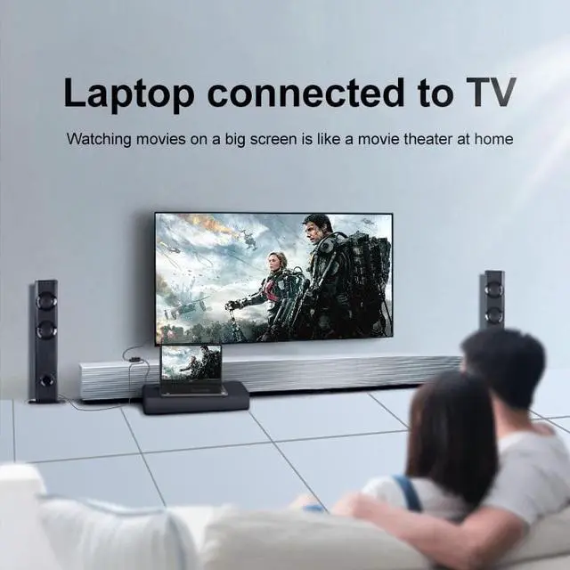 Alt view image 5 of 6 - HDMI Female To VGA Male With Audio Adapter Computer Monitor TV Projector Converter
