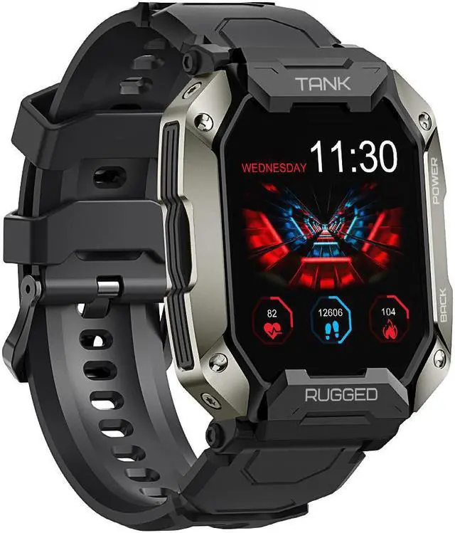 Alt view image 5 of 6 - KOSPET TANK M1 Pro Smart Watch, Support Sleep / Heart Rate Monitoring / Bluetooth Calling