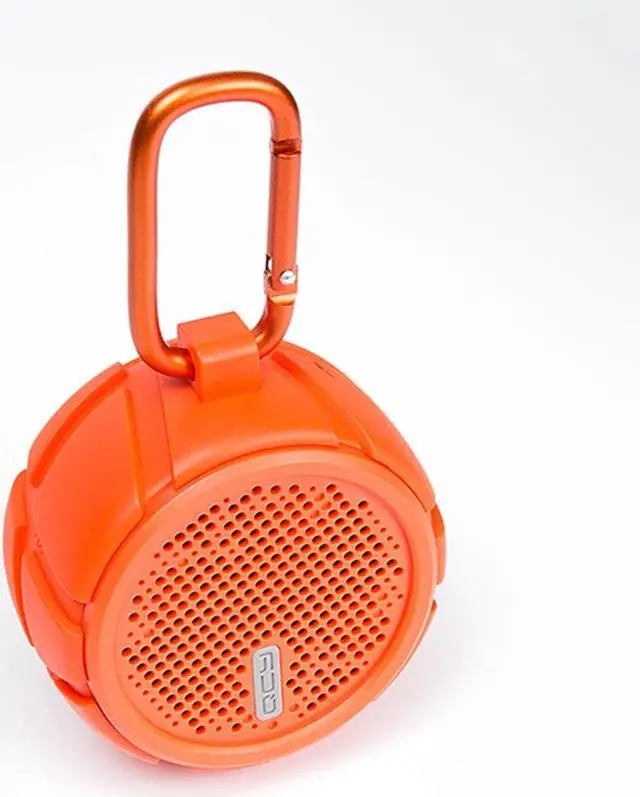 Alt view image 2 of 7 - QCY BOX2 Portable Tyre Shape Mini Speaker Wireless Music Metal V4.1 Bluetooth Loudspeakers(Orange)