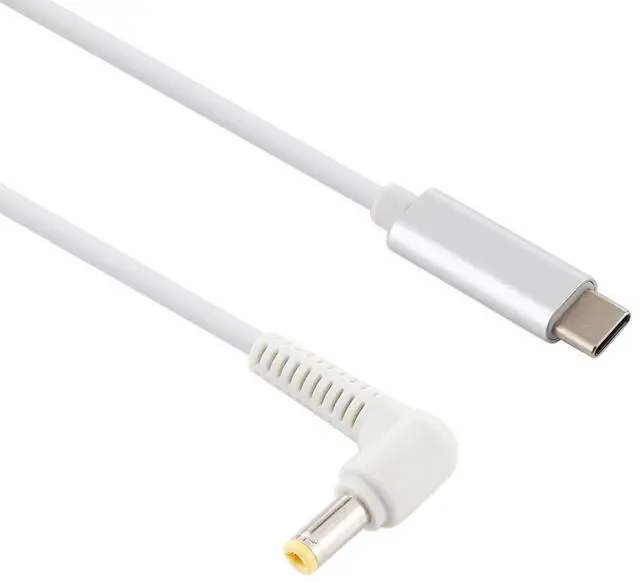 Alt view image 2 of 3 - USB-C / Type-C to 5.5 x 2.5mm Laptop Power Charging Cable, Cable Length: about 1.5m