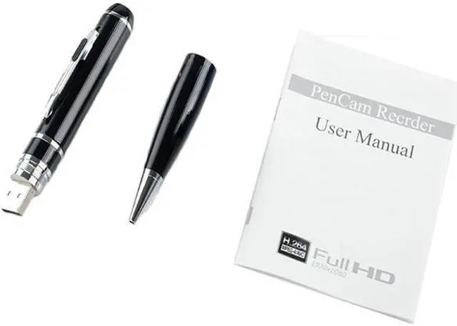 Alt view image 7 of 7 - SUNMENCO 16GB 2k 30fps Pen Camera Video Recording Mini Camcorder Plug and Play Extreme Pen Hidden Cameras Multifunction DVR Recorder SM599K2