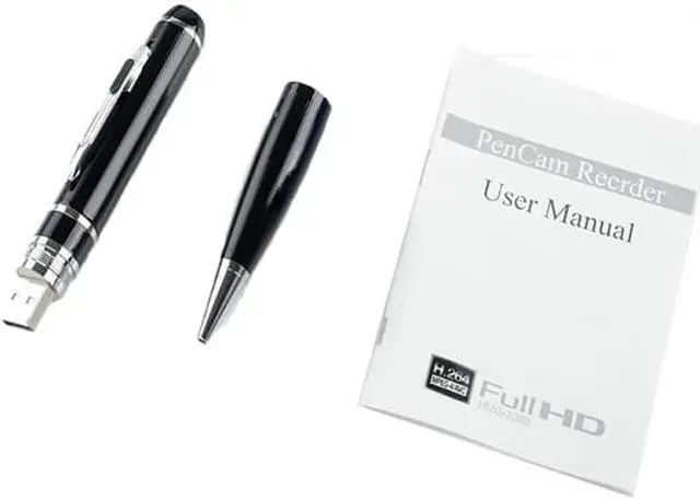 Alt view image 7 of 7 - SUNMENCO 32GB 2k 30fps Pen Camera Video Recording Mini Camcorder Plug and Play Extreme Pen Hidden Cameras Multifunction DVR Recorder SM599K2