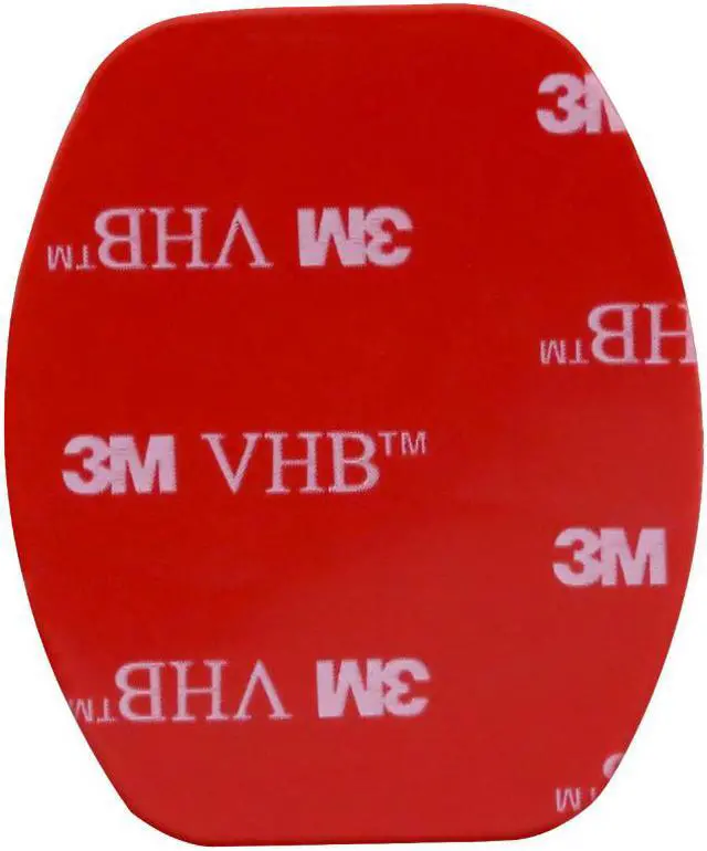 Alt view image 5 of 7 - SUNMENCO 48pcs Red 3M VHB Adhesive Sticker ( 24 Curved 24 Flat ) Double Side Adhesive Tape Action Camera Accessories kits for GoPro Hero 6 5 4 3 2/ xiao mi yi / AKASO / Sony Sports dvr Camcorder