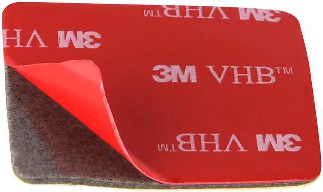 Alt view image 6 of 7 - SUNMENCO 48pcs Red 3M VHB Adhesive Sticker ( 24 Curved 24 Flat ) Double Side Adhesive Tape Action Camera Accessories kits for GoPro Hero 6 5 4 3 2/ xiao mi yi / AKASO / Sony Sports dvr Camcorder