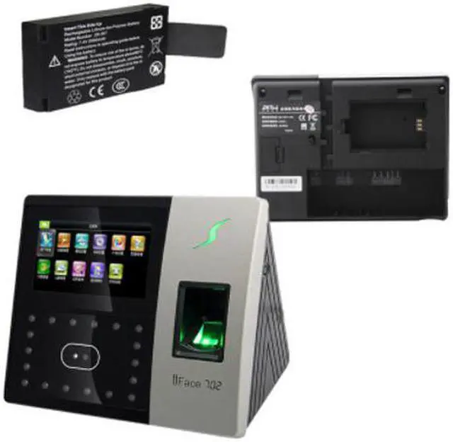 Main image of ZK iface702 English Wifi+GPRS Bometric Fingerprint Time Attendance System iface702 Uface 702 Biometric Fingerprint Access Control With Battery