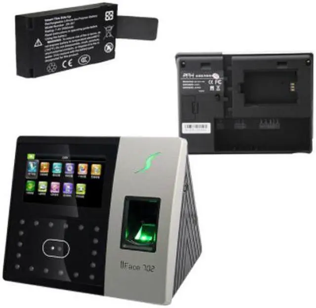 Alt view image 6 of 6 - ZK iface702 English Wifi+GPRS Bometric Fingerprint Time Attendance System iface702 Uface 702 Biometric Fingerprint Access Control With Battery