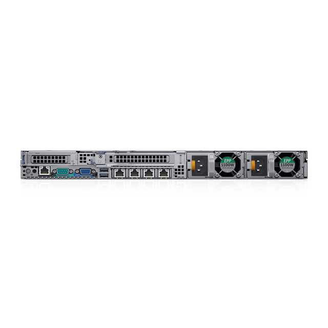 Alt view image 3 of 4 - Dell EMC PowerEdge R640 1U Rack Server - 1 x Intel Xeon Gold 5118 Dodeca-core (12 Core) 2.30 GHz - 16 GB RAM - 120GB SSD - PERC H730P - 2x 750W Power Supply