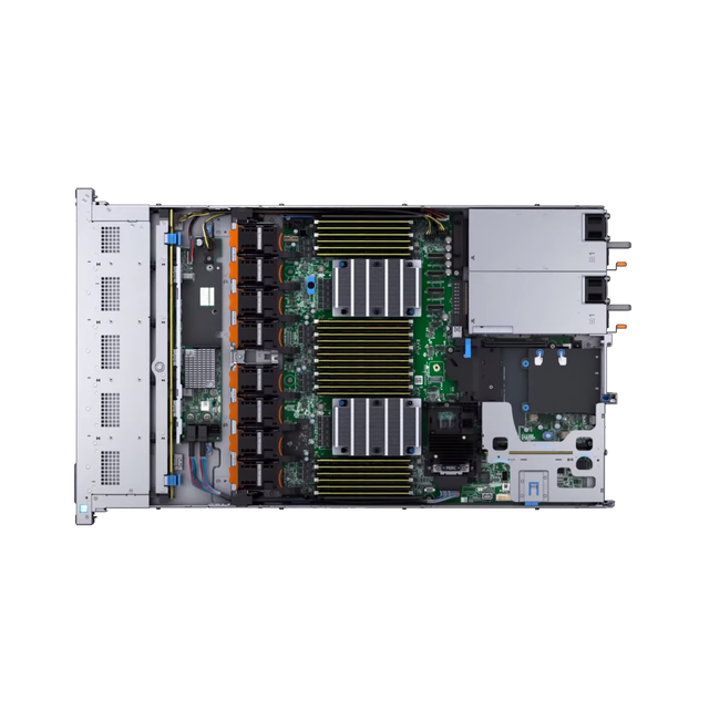Alt view image 4 of 4 - Dell EMC PowerEdge R640 1U Rack Server - 1 x Intel Xeon Gold 5118 Dodeca-core (12 Core) 2.30 GHz - 16 GB RAM - 120GB SSD - PERC H730P - 2x 750W Power Supply