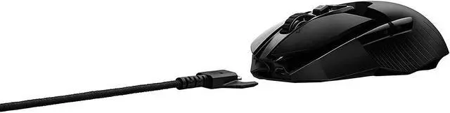 Alt view image 4 of 7 - Logitech G903 LIGHTSPEED Wireless Gaming Mouse with Hero 25K Sensor, PowerPlay Compatible, Rechargeable Battery, Lightsync RGB, Scroll Wheel, Radio Frequency, 11 Programmable Buttons PMW3366, Black