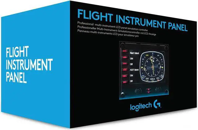 Alt view image 4 of 4 - Logitech G Pro Flight Instrument Panel